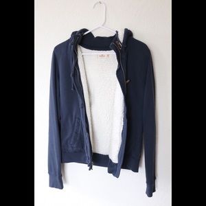 Hollister Fur Lined Hoodie